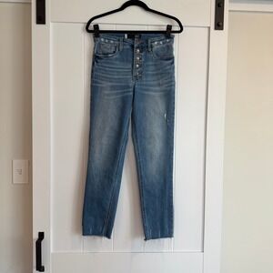 KUT FROM‎ THE KLOTH Light Wash High Rise Button Fly Fab Ab Mom Jeans Size 2
